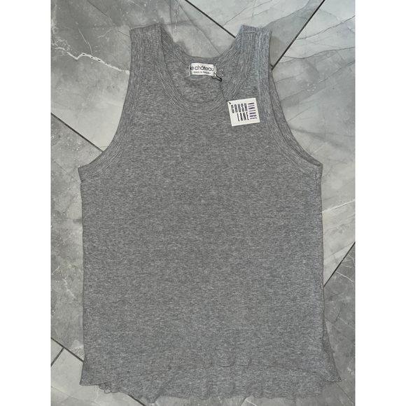 Vintage Le Chateau Ribbed Tank M - Picture 4 of 6